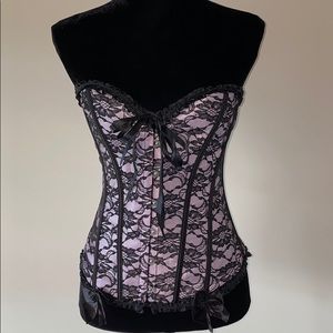 Valentines Day ♥️ Pink and black corset